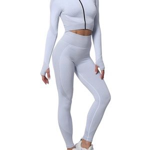 SINBRLAI Light Blue Leggings | Small